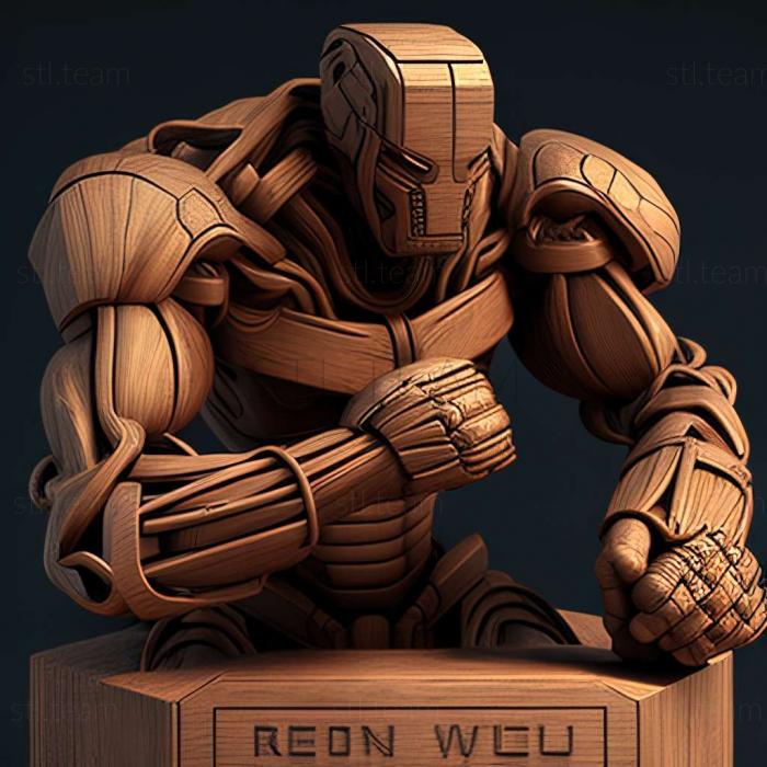 3D model Real Steel World Robot Boxing game (STL)